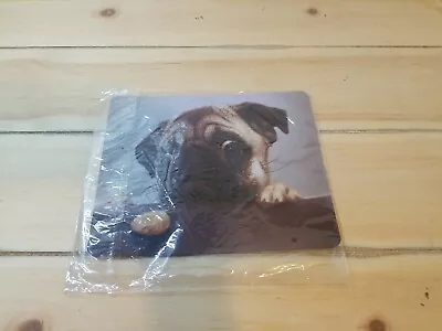 Computer Mouse Pad  Pug Dog Face  Mouse Pad Non-Slip 8.5x7in NEW • $7.47