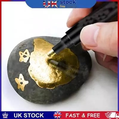 Mirror Marker Pen DIY Paint Stationery Student Craftwork Pen (1mm Gold) • £5.79