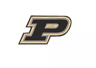 Purdue Patch - Indiana College Iron On Decal - Sew On Patch - Embroidered • $10.45