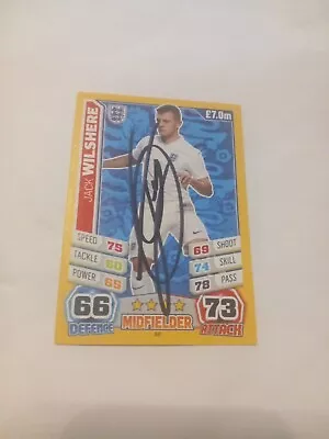 Trading Card Signed Jack Wilshere England NEW  • £6.15