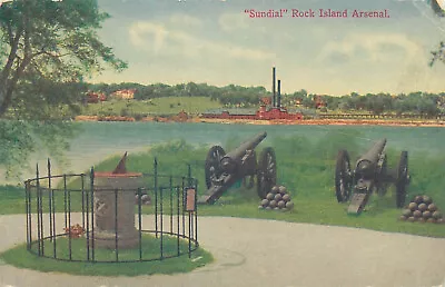 £4.77 • Buy United States Sundial Clock Rock Island Arsenal