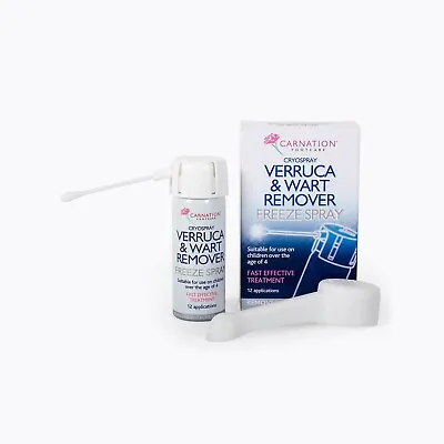 Carnation Verruca & Wart Remover Freeze Spray 12 Applications • £16.49