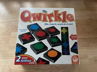 MindWare Qwirkle Board Game Mix Match Score And Win Wood Tiles FREE SHIPPING • $23.39