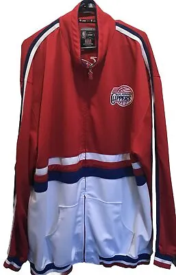 Men’s Official NBA Los Angeles Clippers Basketball Warm Up Jacket UNK Size XXXL • $95.10