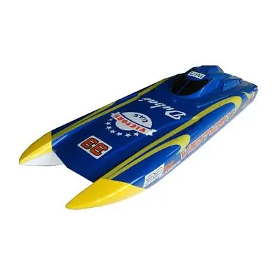 26CC G26L Remote Control Racing Boat Gasoline KIT FiberGlass Hull Only DIY Model • $552.42