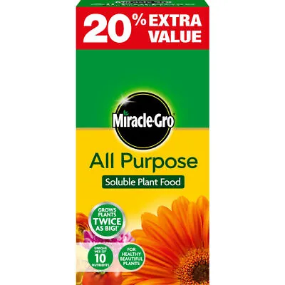 Miracle-Gro Grow All Purpose Soluble Plant Food 1kg + 20% Extra • £8.69