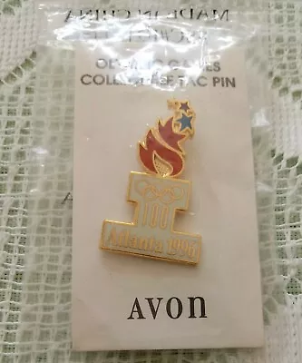 1996 Avon Atlanta Olympic Pin Torch Logo • $3