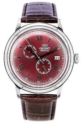 Orient Bambino Red Dial Automatic Men's Watch RA-AK0705R10B • $226.89