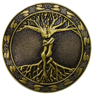 Gold Celtic Tree Of Life Belt Buckle • $12.88