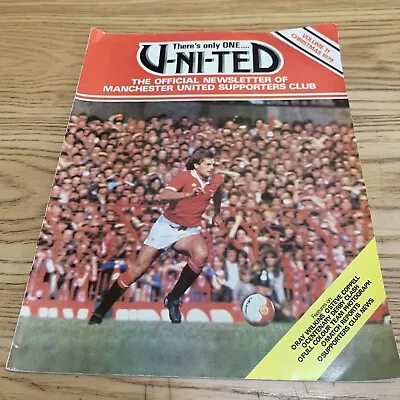 There’s Only One United.  The Official Newsletter Of Man Utd Supporters Club Lot • £4.75