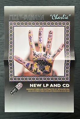 Melt-Banana - Charlie - 11  X 17  Poster - A-Zap Records • $20