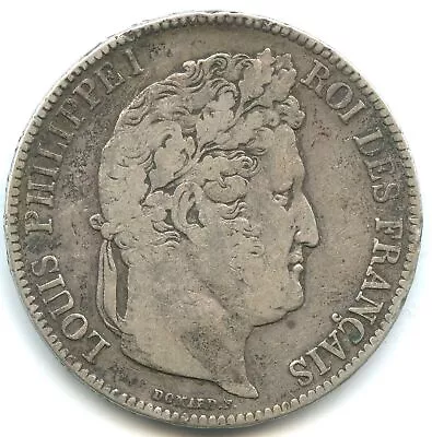 5 Silver Francs Louis Philippe I 1840 A N°4827 • £24.76