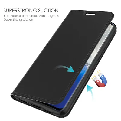 For OnePlus 7T Pro 8 Case Magnetic Flip  PU Leather With Card Slot Cover • $9.80