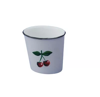  Miniature Dollhouse Waste Basket With Cherries 1:12 Scale New  • $3.20