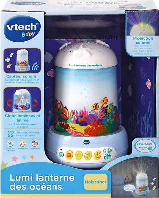 VTech Musical Baby Night Light Bear Starlight Sounds Polar Sleep French Version • £8.99