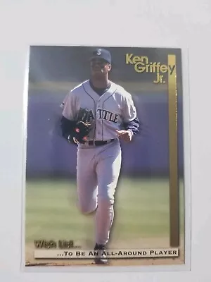 1995 Megacards Ken Griffey Jr. Wish List #11 Ken Griffey Jr. Seattle Mariners • $1.99