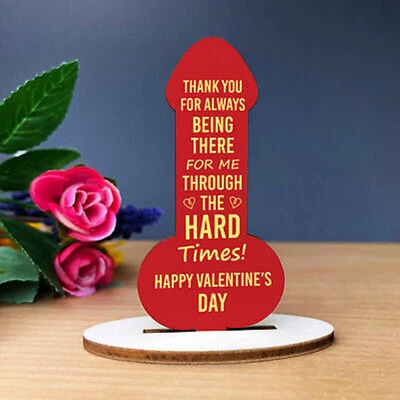 $3.87 • Buy Valentines Gift For Him Her Partner Friend Plaque Thank You Valentines Day,