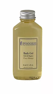 Poggesi Coco Mango Bath Gel Lot Of 12 Each 2oz Bottles Total Of 24oz • $23.97