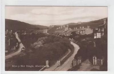 Bryn-y-Mor Dingle Aberystwyth Cardiganshire Real Photograph Old Postcard • £1.50