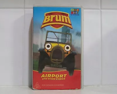 VHS Videotape - BRUM - Airport And Other Stories ABC For Kids Video • $8.99