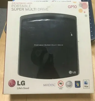 $21 • Buy LG GP10 Portable Super Multi Drive For Notebook Users 