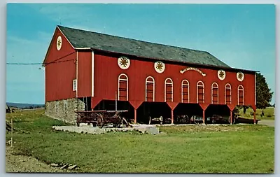 Dutch Country Hex Signs Barn Pennsylvania PA VTG Postcard P62440 • $3.58