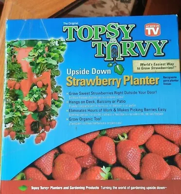 Topsy Turvy Strawberry Planter • $10