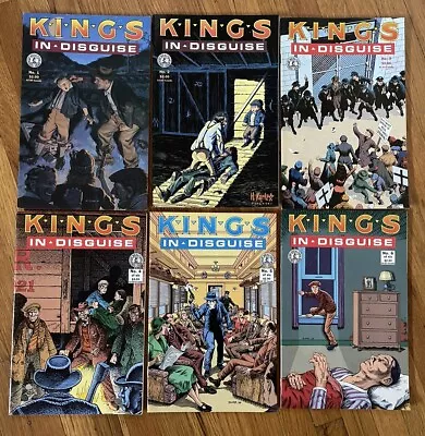 Kings In Disguise 1-6 Complete 1988 Kitchen Sink Series Very Good+ Steve Rude • $9.99
