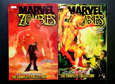 Marvel Zombies The Complete Collection Vol. 1 & 2 Trade Paperbacks Set Lot Of 2 • $64.99