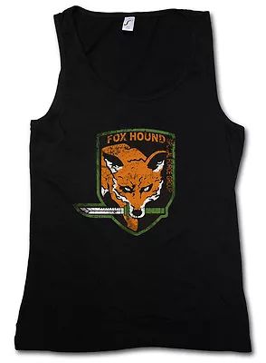 FOX HOUND GROUP LOGO TANK TOP FITNESS - Metal Game Gear MGS Snake Eater PC Solid • £17.13