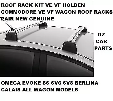 Roof Rack Kit Genuine Ve Vf Ss Sv6 Holden Commodore All Station Wagon Models New • $575