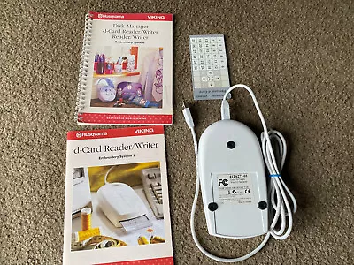 Husqvarna Viking D Card Reader Writer Personal D Card  Cable Books • $80