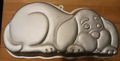 $13 • Buy Vintage Puppy Dog Cake Pan - Metal Baking Mold Wilton 1986 #2105-2430 