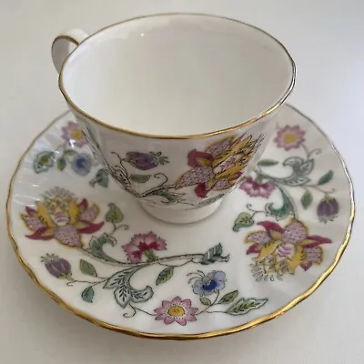 VTG Minton Fine Bone China DANBURY MINT DEMITASSE AND SAUCER • $4