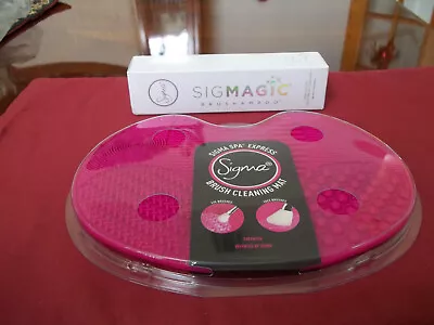 Sigma Beauty Brush Cleaning Mat & Sigmagic Shampoo NEW IN ORIGINAL PACKAGING • $23.99