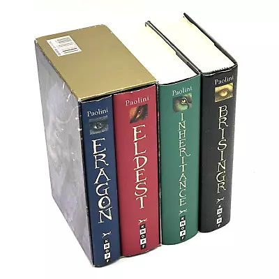 Complete Hardcover Set Of Books #1-4 In Inheritance Cycle By Christopher Paolini • $39.99