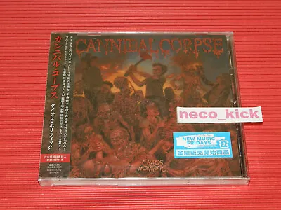 $22.75 • Buy 4BT CANNIBAL CORPSE Chaos Horrific 2023 JAPAN CD