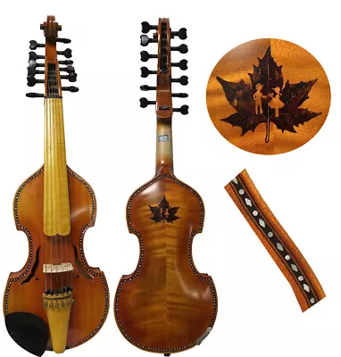 SONG Brand Maestro Viola D’Amore 6X6 Strings 14  Inlay Rosewood On Back #12373 • $499