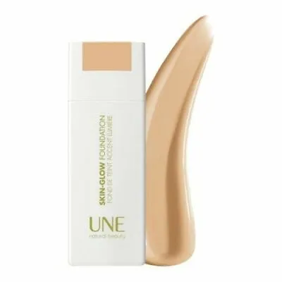 £10.70 • Buy UNE Natural Beauty Skin Glow Organic Foundation Accent Light G02 Yvoir Val