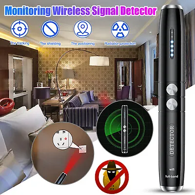 £25.99 • Buy T8 RF Signal Detector Pen Anti-Spy Camera GSM Audio Bug GPS Finder Scanner