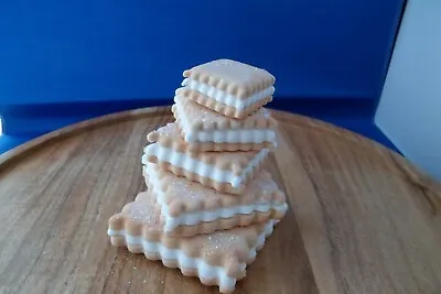 Lovely Handmade Cream Biscuits Stack Decoration*****bnwot*****new*** • £19.99