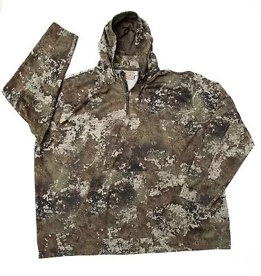 Red Head SweatShirt 3XL Performance Camo Strata Hood Lightweight Hunting Fishing • $29.99