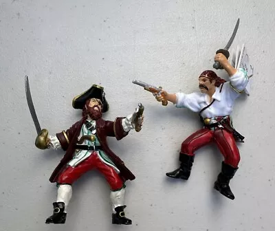 2-Papo Musketeer Figure Sword Fencing Collection 2 LOT 2004-2005 NOS • $19.77