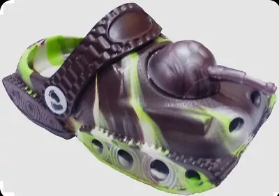 Tank Kids Clogs Ankle Strap Toddler US Size 9/EU Size 26 MBT ClogStrom Army • $8.99