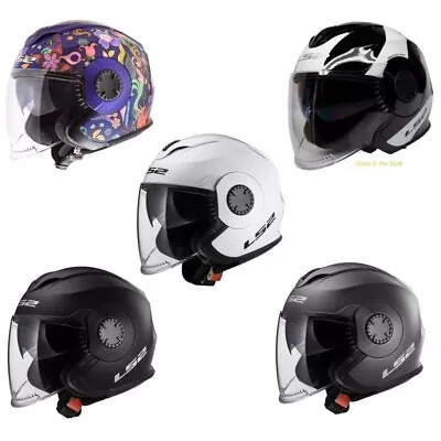 2024 LS2 Verso Open Face Street Motorcycle Helmet - Pick Size & Color • $129.98