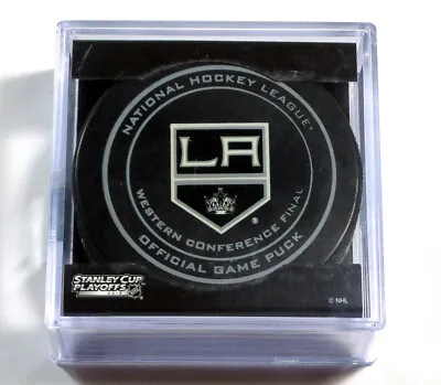 2013 Stanley Cup Playoffs LA Kings Western Conference Final NHL Game Puck New • $14.99