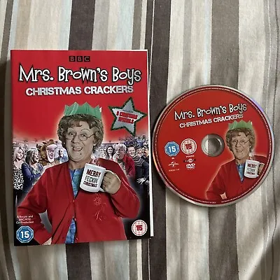 Mrs Brown's Boys Christmas Crackers (DVD 2013) ONLY DISC & COVER. NO CASE • £1.50