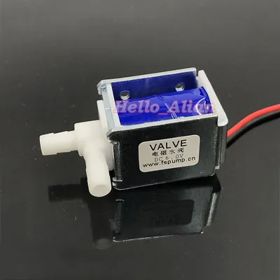 DC 6V Micro Electric Solenoid Valve N/C Normally Closed Water Air Control Valve • $4.98