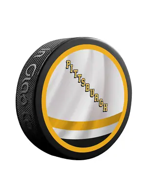 $10.50 • Buy Pittsburgh Penguins NHL Reverse Retro Dual Logo Souvenir Hockey Puck