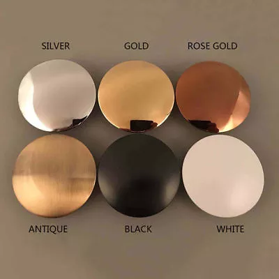 £13.84 • Buy Replacement Brass Basin Sink Waste Pop Up Plug Cap Click Clack Push Button 66mm